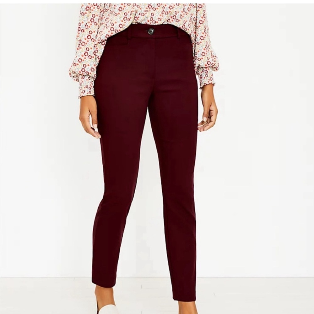 Loft Petites Skinny Crop Pant